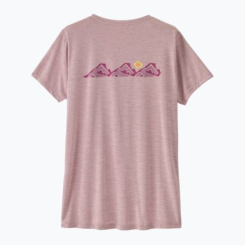 Tricou pentru femei Patagonia Capilene Cool Daily Shirt - Boardshort Logo quiet violet