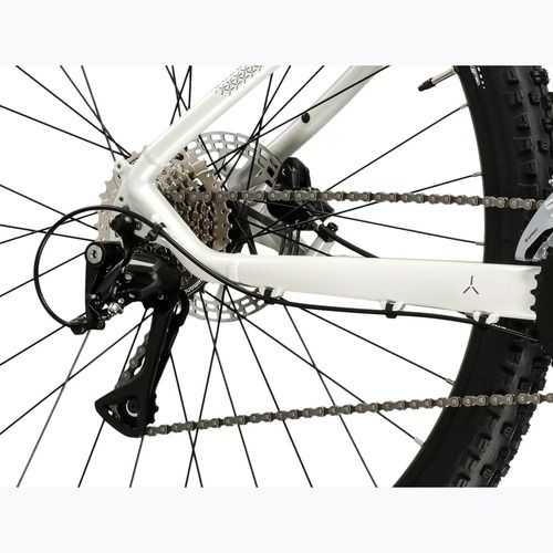 Bicicletă de munte pentru femei KROSS Lea 4.0 In 27.5 white/purple/gloss