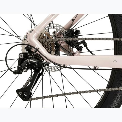 Bicicletă de munte pentru femei KROSS Lea 3.0 In 27.5 pink/grey/gloss