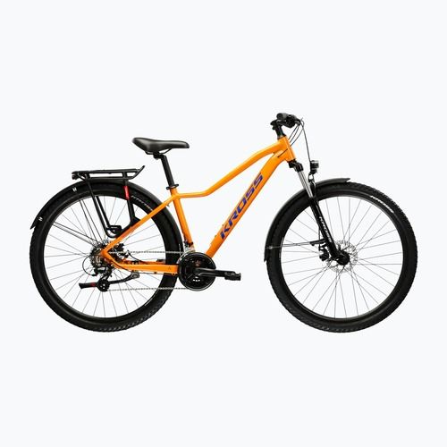 Bicicletă de munte pentru femei KROSS Lea 2.0 Eq W 29 orange/navy blue/gloss