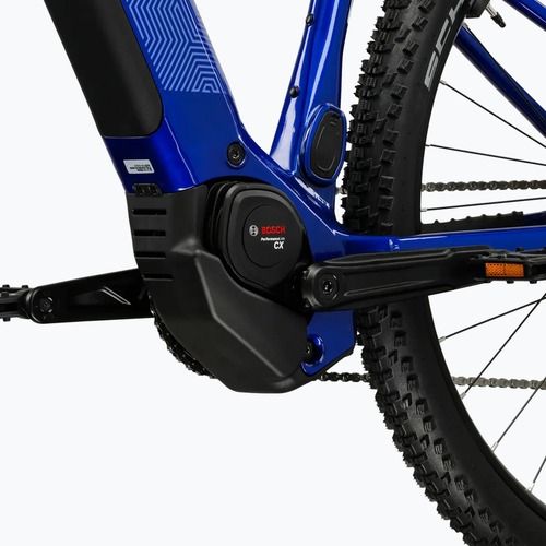 Bicicletă electrică KROSS Influx Hyb 4.0 29 el. 800 Mh blue/light blue/gloss