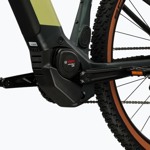 Bicicletă electrică KROSS Influx Hyb 4.0 29 el. 800 Mh green/khaki/matte