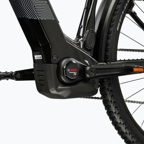 Bicicletă electrică KROSS Influx Suv Hybrid 3.0 29 el. 800 Wh black/silver/gloss