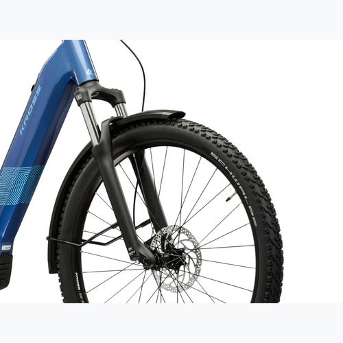 Bicicletă electrică KROSS Influx Suv Hybrid 2.0 600 29 el. blue/light blue/gloss