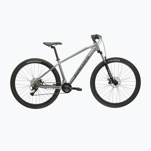 Bicicletă de munte KROSS Hexagon 3.0 27,5" 2024 grey/navy/gloss