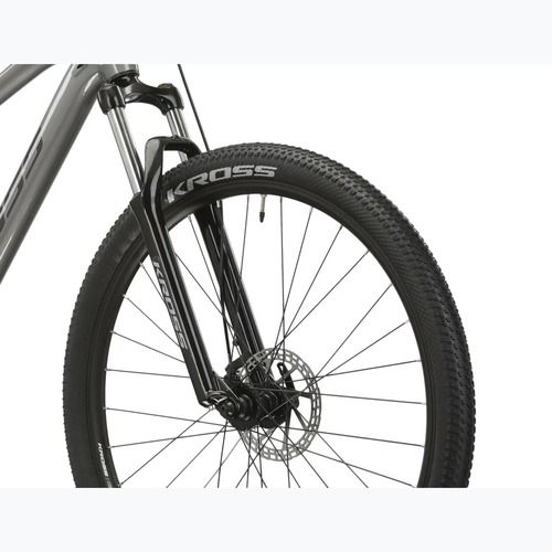 Bicicletă de munte KROSS Hexagon 3.0 27,5" 2024 grey/navy/gloss