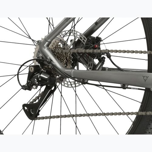 Bicicletă de munte KROSS Hexagon 3.0 27,5" 2024 grey/navy/gloss