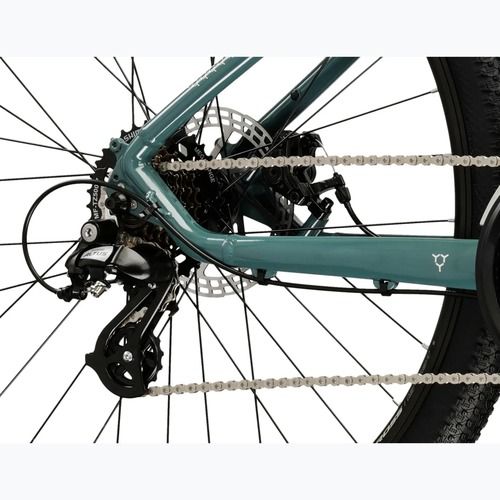 Bicicletă de munte KROSS Hexagon 2.0 27,5" green/silver/gloss