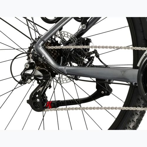 Bicicletă de munte KROSS Hexagon 2.0 EQ 27,5" grey/dark grey/gloss