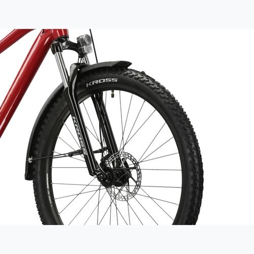 Bicicletă de munte KROSS Hexagon 2.0 EQ 27,5" red/burgundy/gloss