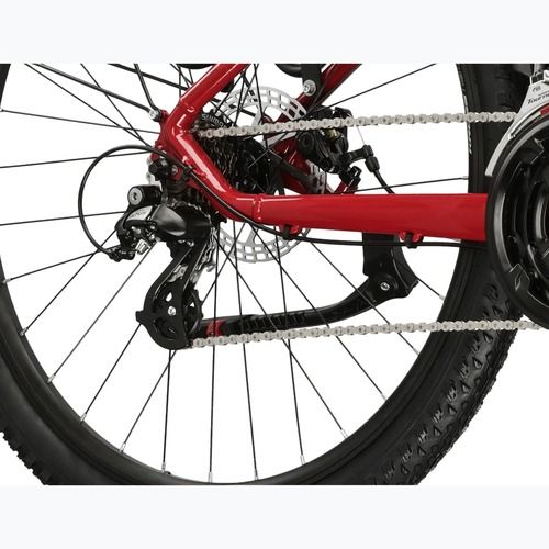 Bicicletă de munte KROSS Hexagon 2.0 EQ 27,5" red/burgundy/gloss