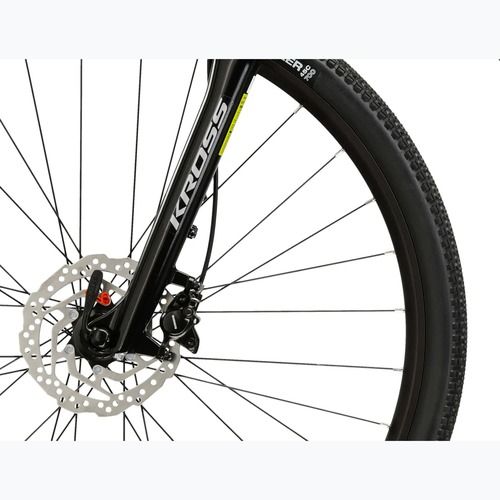 Bicicletă cross KROSS Evado 7.0 black/silver/gloss