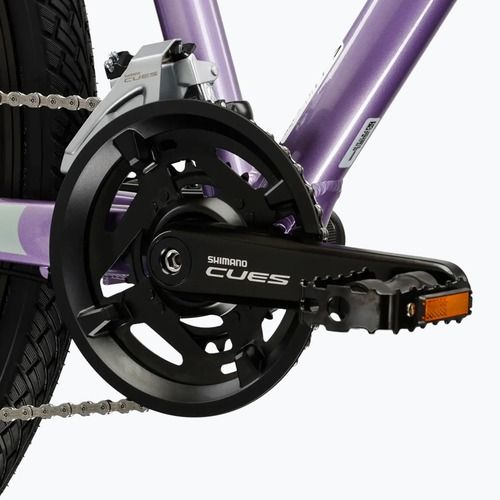 Bicicletă cross pentru femei KROSS Evado 5.0 In purple/black/gloss