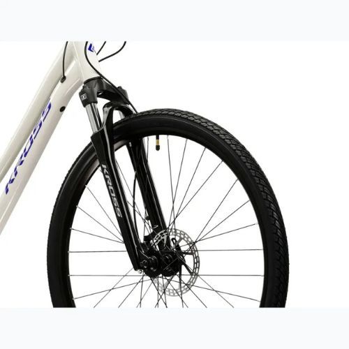 Bicicletă cross pentru femei KROSS Evado 4.0 In grey/navy blue