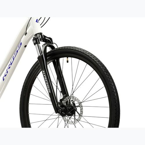 Bicicletă cross pentru femei KROSS Evado 4.0 In grey/navy/gloss