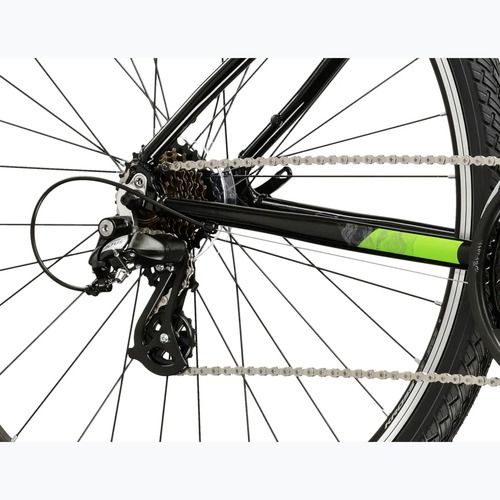 Bicicletă cross KROSS Evado 2.0 black/green