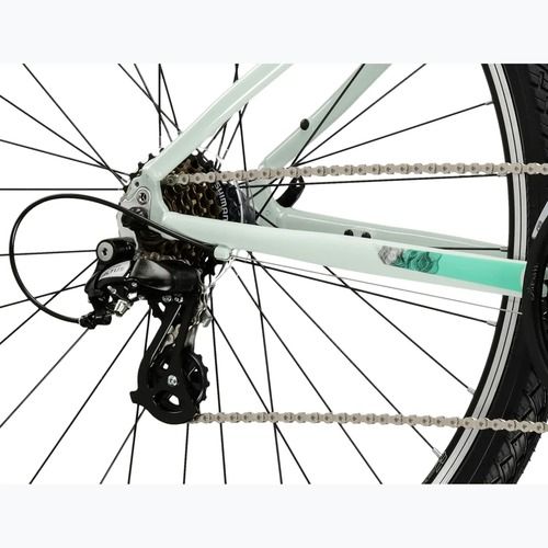 Bicicletă cross pentru femei KROSS Evado 2.0 In mint/black/gloss