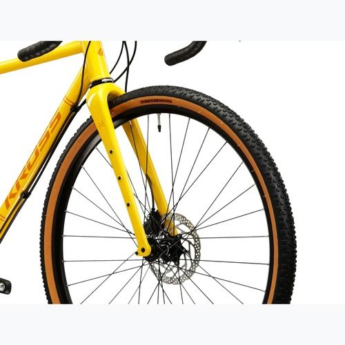 Bicicletă gravel KROSS Esker 4.0 yellow/orange/gloss