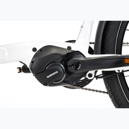 Bicicletă electrică KROSS E-Cargo Space Platform el. white/black/gloss