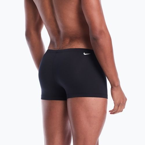 Boxeri de baie pentru bărbați Nike Logo Graphic Square Leg black