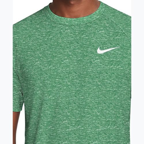 Tricou de înot pentru bărbați Nike Heather Hydroguard malachite