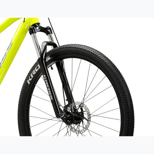 Bicicletă de munte KROSS Hexagon 2.0 27,5" lime/blue/gloss