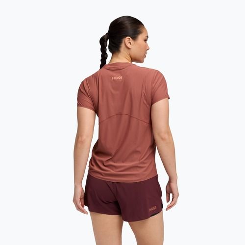 Tricou de alergare pentru femei HOKA Airolite 2.0 red