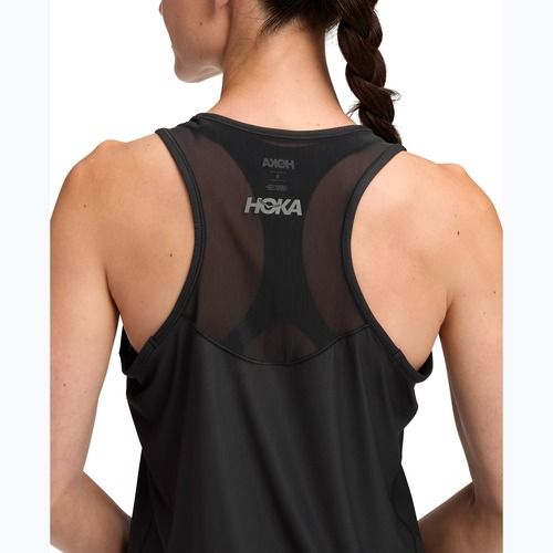 Tricou de alergare pentru femei HOKA Airolite Tank 2.0 black