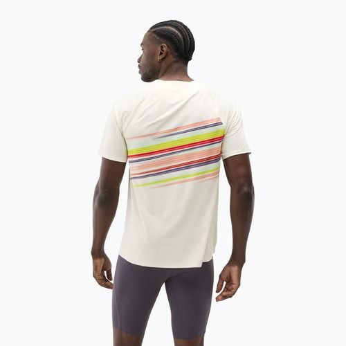 Tricou de alergare pentru bărbați HOKA Race Day alabaster flare