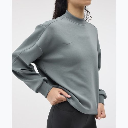 Bluză de alergare pentru femei HOKA Kaitoro Knit Crew slate blue