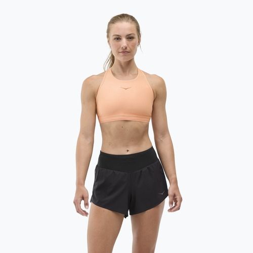 Sutien de antrenament HOKA Hupana Sports RemovaleCup pale tangerine