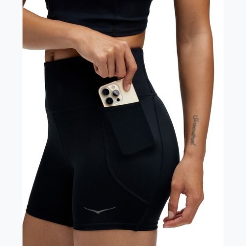 Pantaloni scurți de damă HOKA Elaro 5" Bike black
