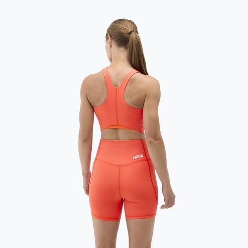 Sutien de antrenament HOKA Elaro Crop bell pepper