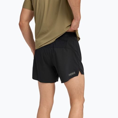 Pantaloni scurți de alergare pentru bărbați HOKA Glide 5" black