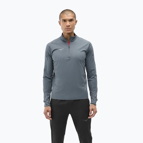 Bluză de alergare pentru bărbați HOKA GlideTech Quarter Zip faded navy