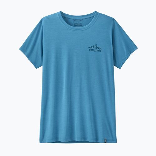 Tricou pentru femei Patagonia Capilene Cool Daily - Cloud Crag shore blue/light shore blue x-dye