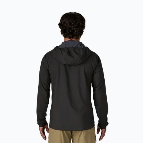Jachetă hibrid pentru bărbați Patagonia Nano-Air Ultralight Full-Zip Hoody negru