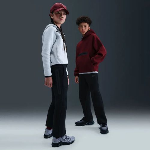 Pantaloni pentru copii Nike Sportswear Tech Fleece black/black