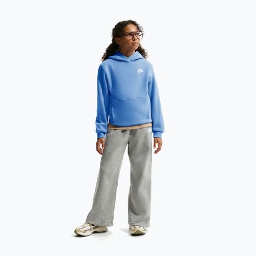 Bluză pentru copii Nike Sportswear Club Fleece university blue/white
