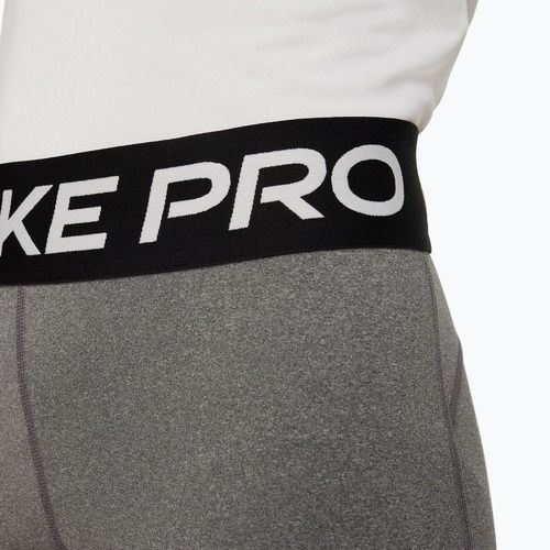 Pantaloni scurți pentru copii Nike Pro Dri-Fit 5" carbon heather/white