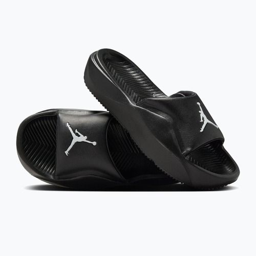 Șlapi pentru copii Jordan Franchise black/white