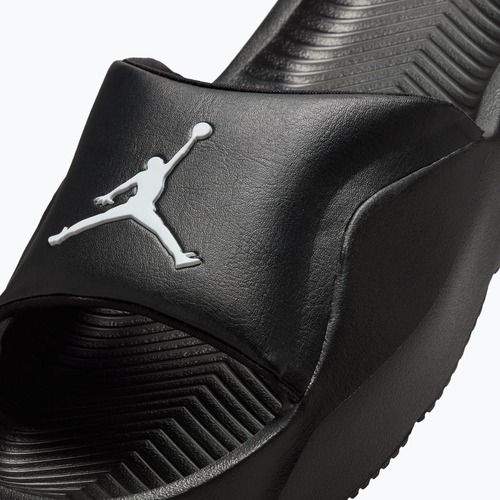 Șlapi pentru copii Jordan Franchise black/white