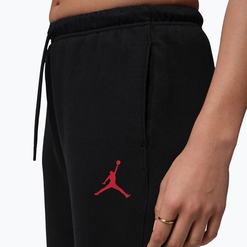 Pantaloni damă Nike Jordan Fleece black/gym red