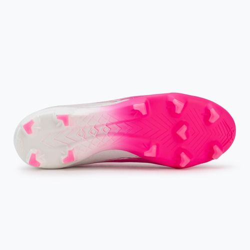 Ghete de fotbal New Balance Furon Pro V8 FG pink heat/sea salt/gold metallic