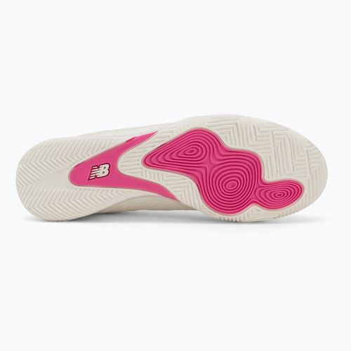Ghete de fotbal New Balance Furon Pro V8 IN pink heat/sea salt/gold metallic