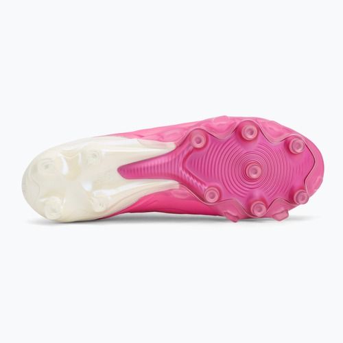 Ghete de fotbal New Balance Tekela Elite Low V5 FG pink heat/metallic gold/pink satin