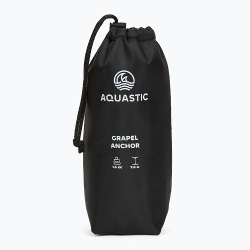 Ancoră pentru scuter acvatic, caiac/SUP AQUASTIC 1,5 kg 7,6 m argintiu