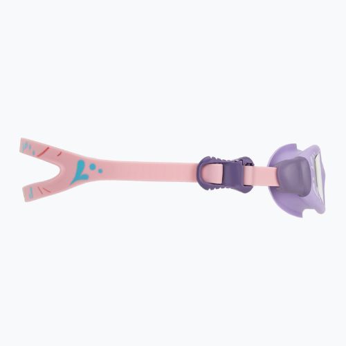 Ochelari de înot pentru copii AQUASTIC Spinny purple