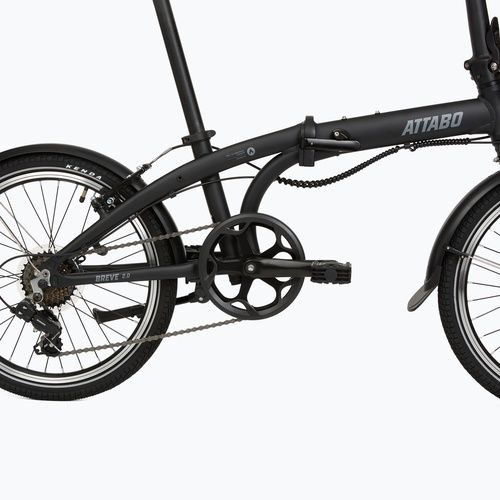 Bicicletă de oraș pliabilă ATTABO Breve 2.0 black