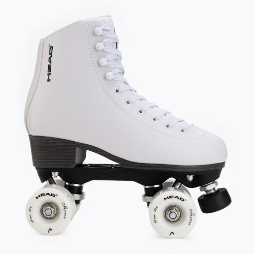 Patine cu rotile pentru femei HEAD Classic white